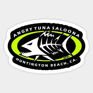 Angry Tuna Saloona Sticker